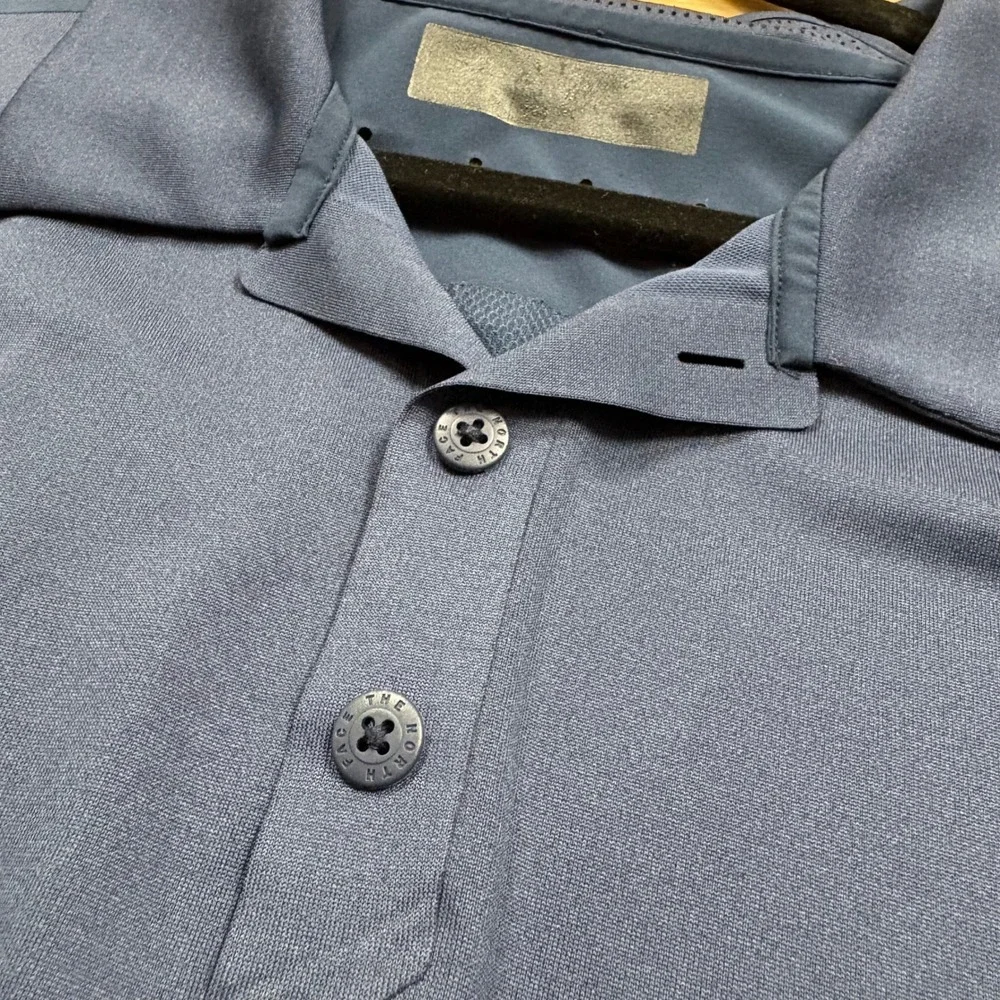 The North Face Short Sleeve Polo Shirt‎ Men's XL Color Navy Blue